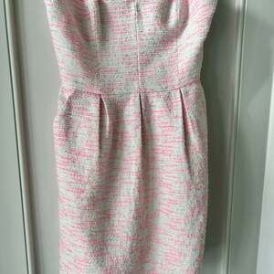 Moulinette Soeurs Anthropologie Pink Tweed Convertible Strapless Dress